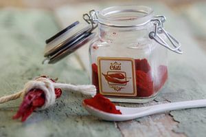 Frisch gemahlene Chili zum Würzen