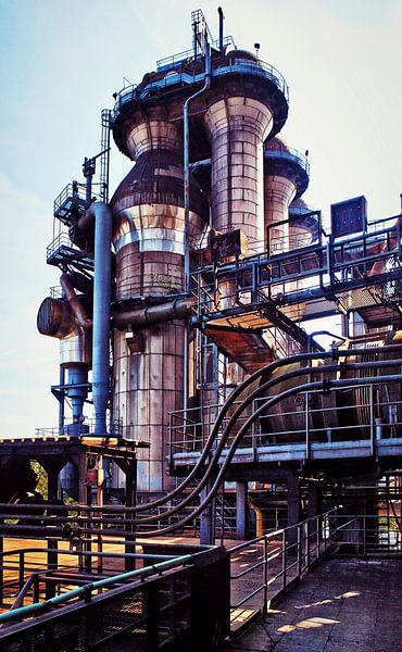 Blast furnace Landschaftspark Duisburg by Rob Boon