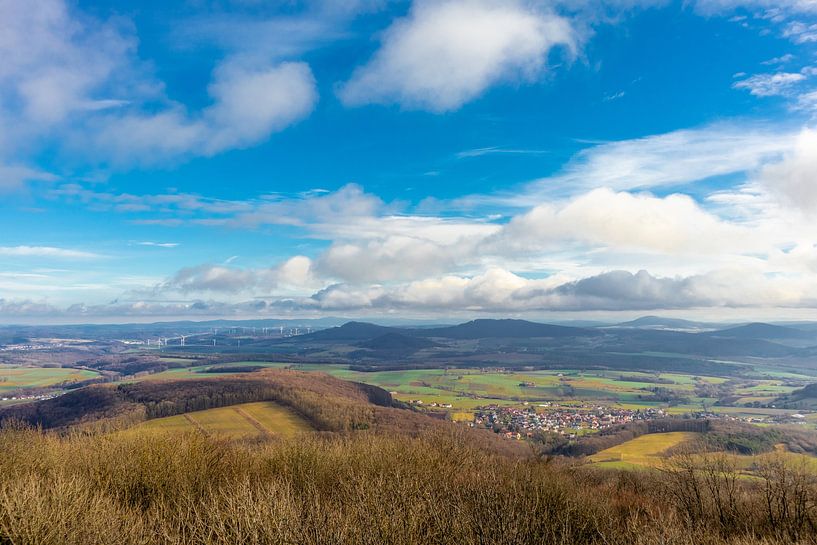 Winterwanderung durch die schöne Vorderrhön bei Mansbach von Oliver Hlavaty
