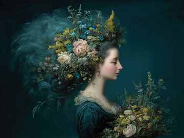 Flower crown | Woman With Flowers by Flower Studio