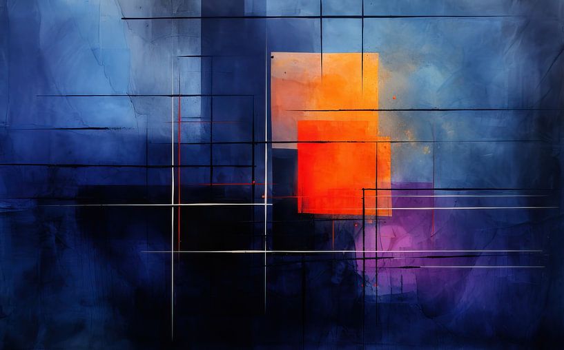 Bedroom by Abstract Painting