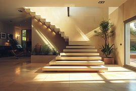 Treppen in und um das Haus oder Gebäude von Egon Zitter