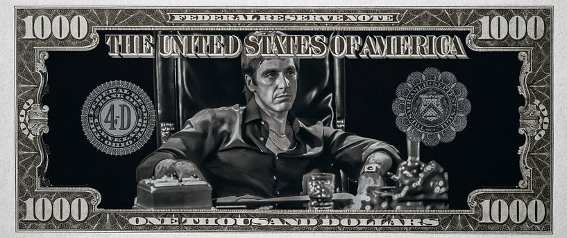 Tony Montana von Rene Ladenius Digital Art