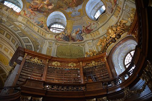 Interieur Bibliotheek Wenen