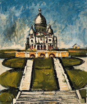 Francis Picabia - Zonder titel (Sacré-Coeur, Montmartre) (1938) van Peter Balan