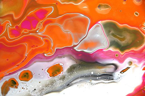 Abstract play of colours