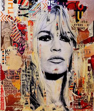 Brigitte Bardot by Michiel Folkers