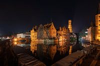 Het hartje van de stad Brugge.