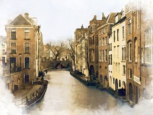 Ancien canal, Utrecht.