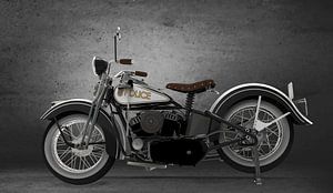 Polizeimotorrad-Oldtimer