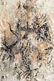 Paysage naturel japonais aux couleurs neutres et terreuses sur Mad Dog Art