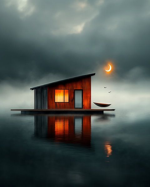 Zarte Balance von fernlichtsicht