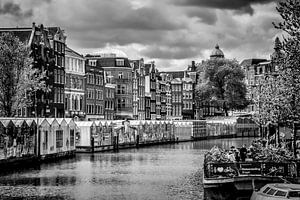 Bloemenmarkt Amsterdam van Melanie Viola