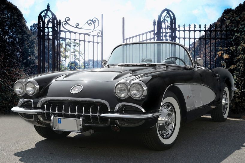 the little black Vette by Joachim G. Pinkawa