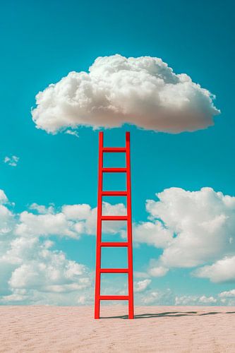 Trap naar de cloud
