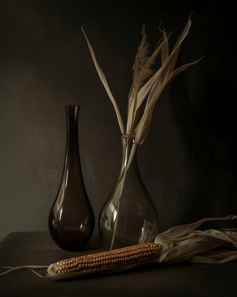 Esthetisch stilleven van fernlichtsicht