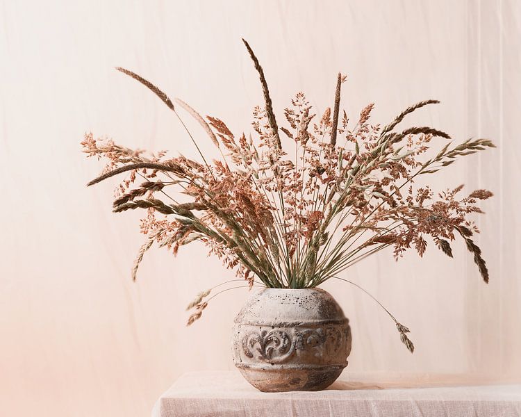 Nature morte aux herbes par Saskia Schotanus