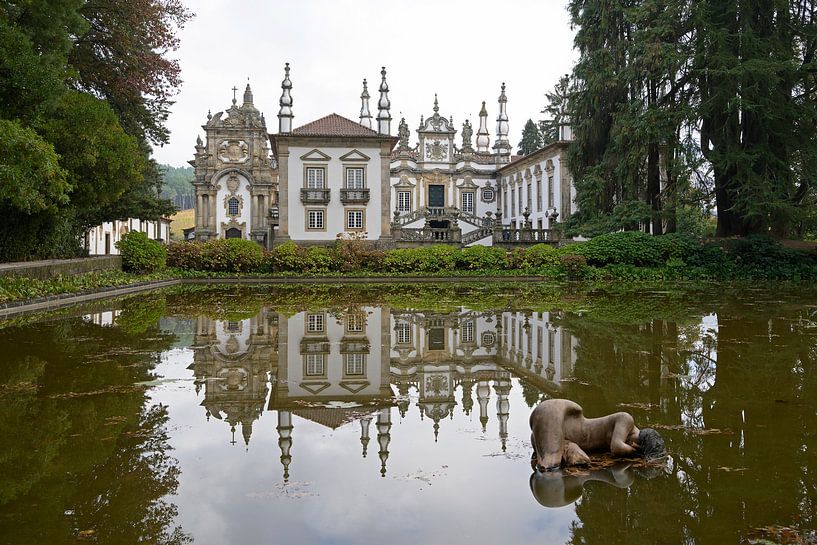 Mateus-Palast in Portugal von Barbara Brolsma
