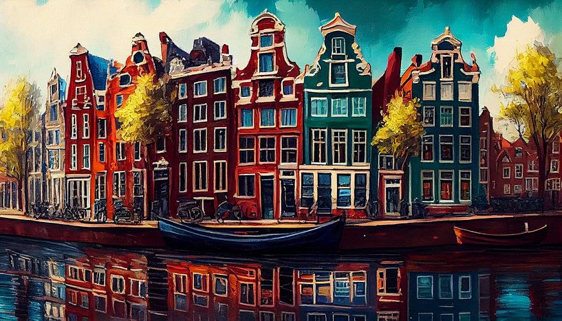 Old Amsterdam by But First Framing