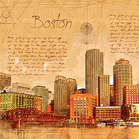 Boston sur Printed Artings