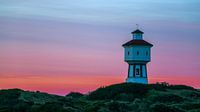 Wasserturm von Langeoog am frühen Morgen