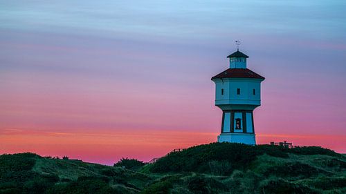 Wasserturm von Langeoog am frühen Morgen