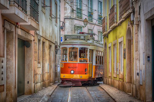 Tram 28, Lissabon