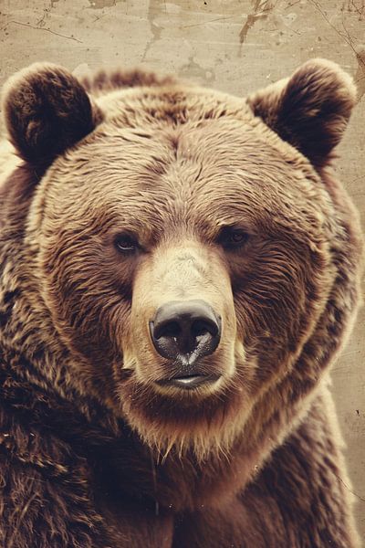 vintage bear by Imperial Art House