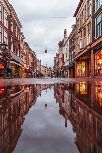 Leyde - Réflexion sur la Breestraat (0066)