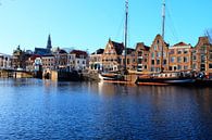 Haarlem, uitzicht op het centrum van Haarlem van Marian Klerx thumbnail