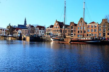 Haarlem, uitzicht op het centrum van Haarlem by Marian Klerx