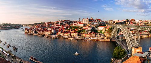 Panorama de la ville de Porto Portugal