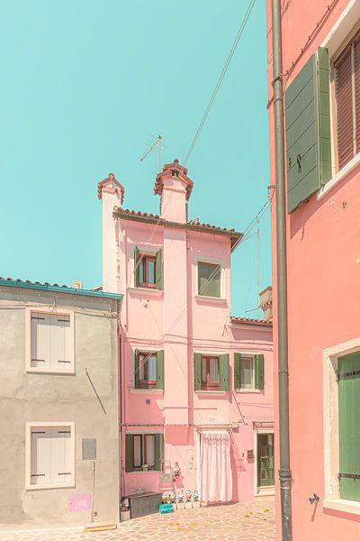 Garden Gnomes of Burano by Michael Schulz-Dostal