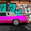 Ford Thunderbird Box Bird in pink von aRi F. Huber
