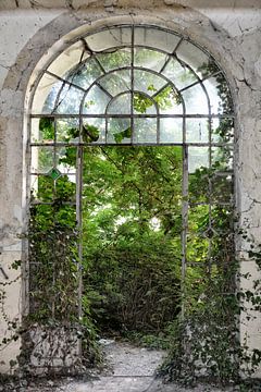 la fenêtre sur le jardin sur Joachim G. Pinkawa