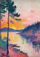 Henri Matisse inspired landscape