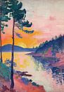 Henri Matisse inspired landscape by Niklas Maximilian thumbnail