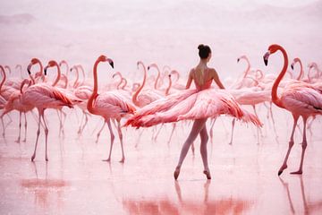 Ballet en rose sur Arjen Roos