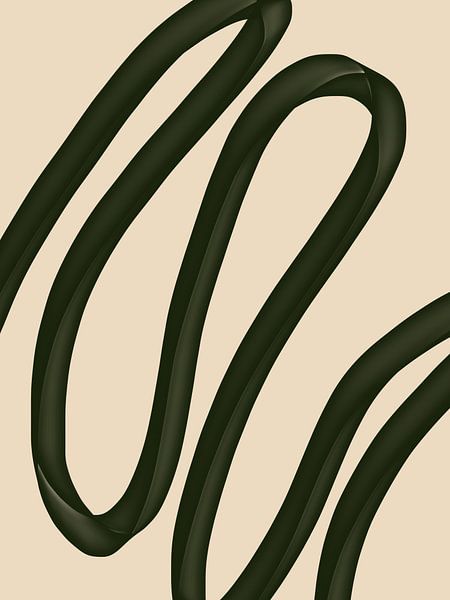 Minimal abstract - nana (gezien bij vtwonen) van YOPIE illustraties