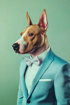 Bull Terrier van Poster Art Shop