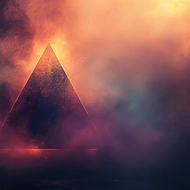Driehoek-Pyramide-Triangel van Fotografie Gina Heynze