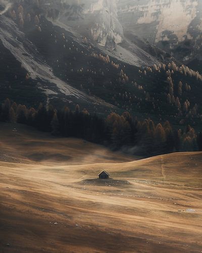 Berge im Herbstkleid