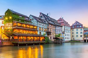 Petite France in Straßburg in Frankreich von Jan Schuler