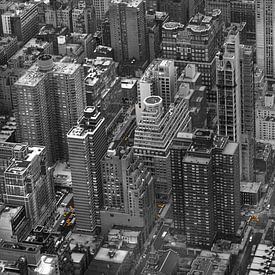 New York Yellow Cabs from the air! by Maurits van Hout