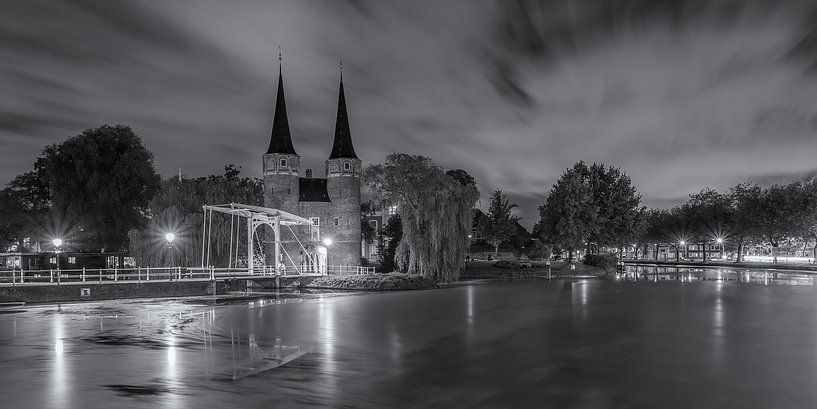 Oostpoort Delft, The Netherlands (B&W) - 3 by Tux Photography