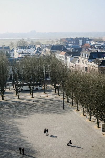 Blick auf die Bosschenparade vom Dach des Sint-Jan. von studioroep