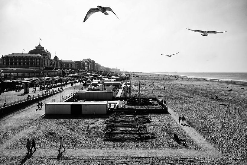 Die Seebrücke von Scheveningen von Sander J