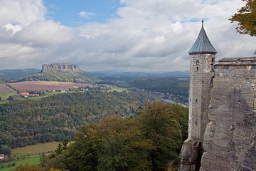 Festung Königstein und Lilienstein von t.ART