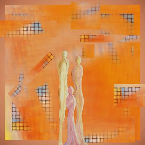 Familie vol patronen