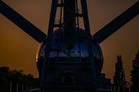 Sphäre im Sonnenuntergang